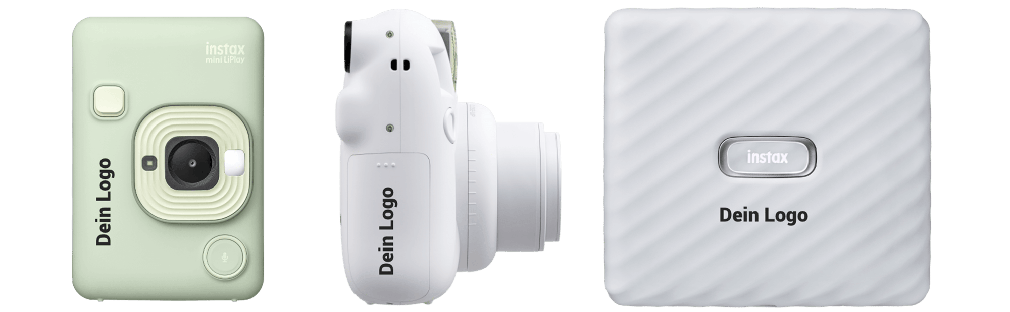 instax™ Sofortbildkamera und instax™ Smartphonedrucker für Personal Branding
